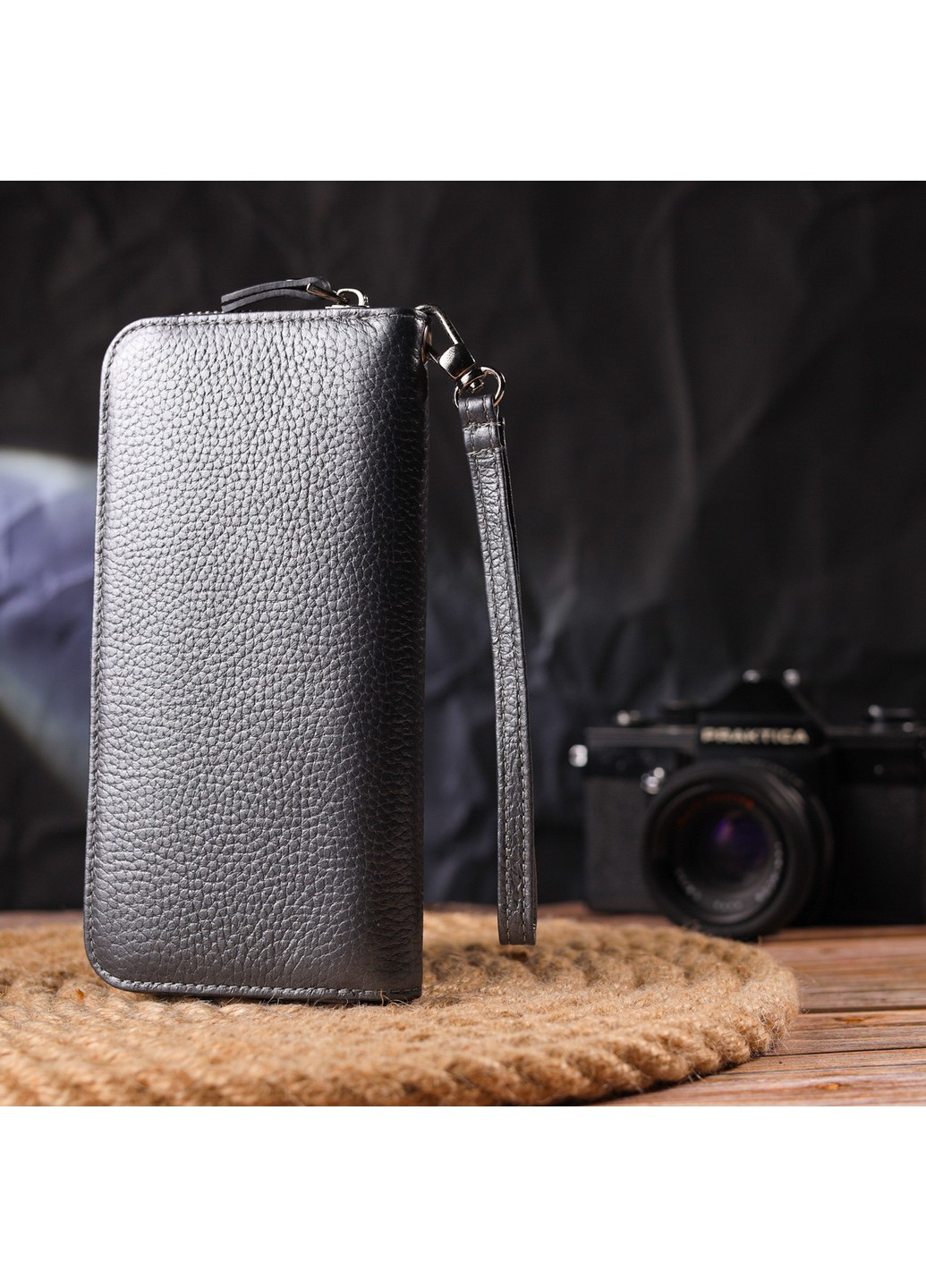 Жіночий шкіряний гаманець 19х9,5х2,5 см Canpellini (259246285)