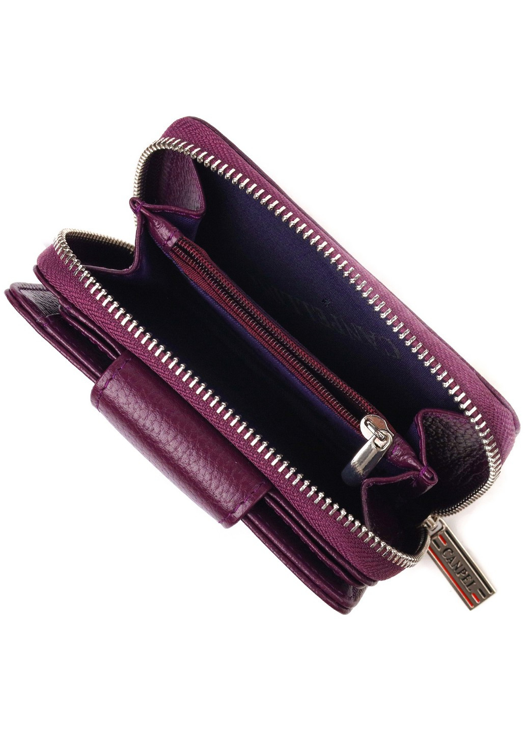 Женский кожаный кошелек 9,5х13,2х3 см Canpellini (259246336)