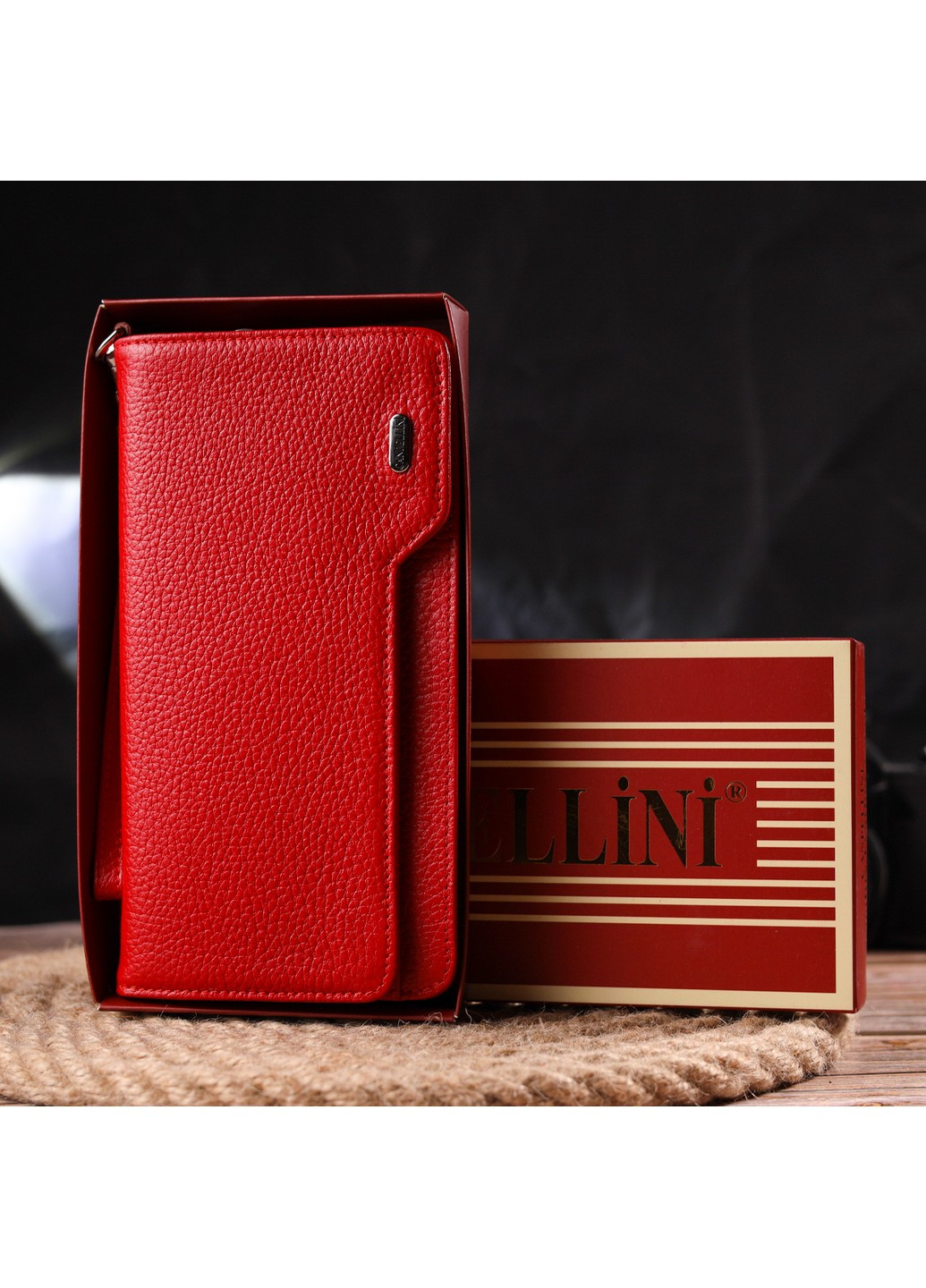 Женский кожаный кошелек 20х10,5х3 см Canpellini (259246301)