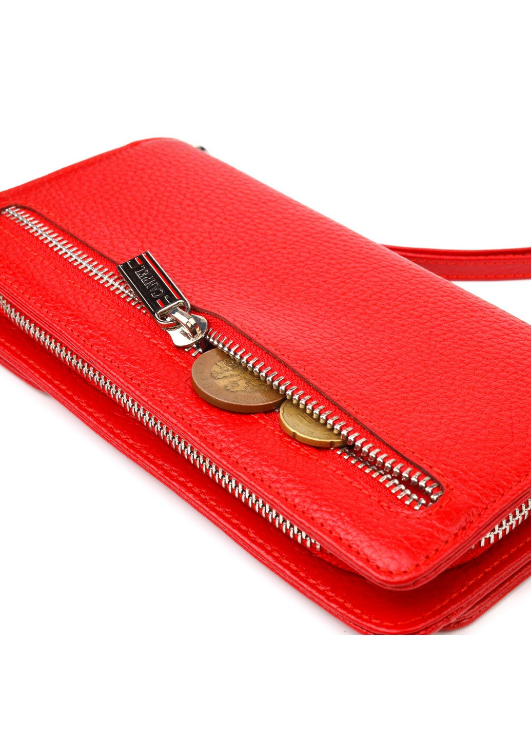 Женский кожаный кошелек 20х10,5х3 см Canpellini (259246301)