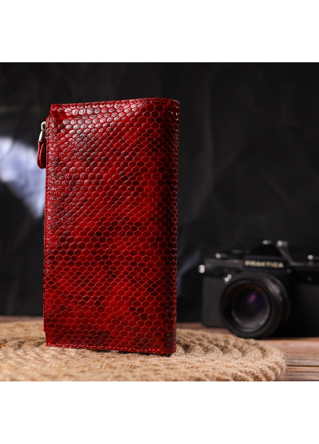 Женский кожаный кошелек 10х18,7х2 см Canpellini (259247297)