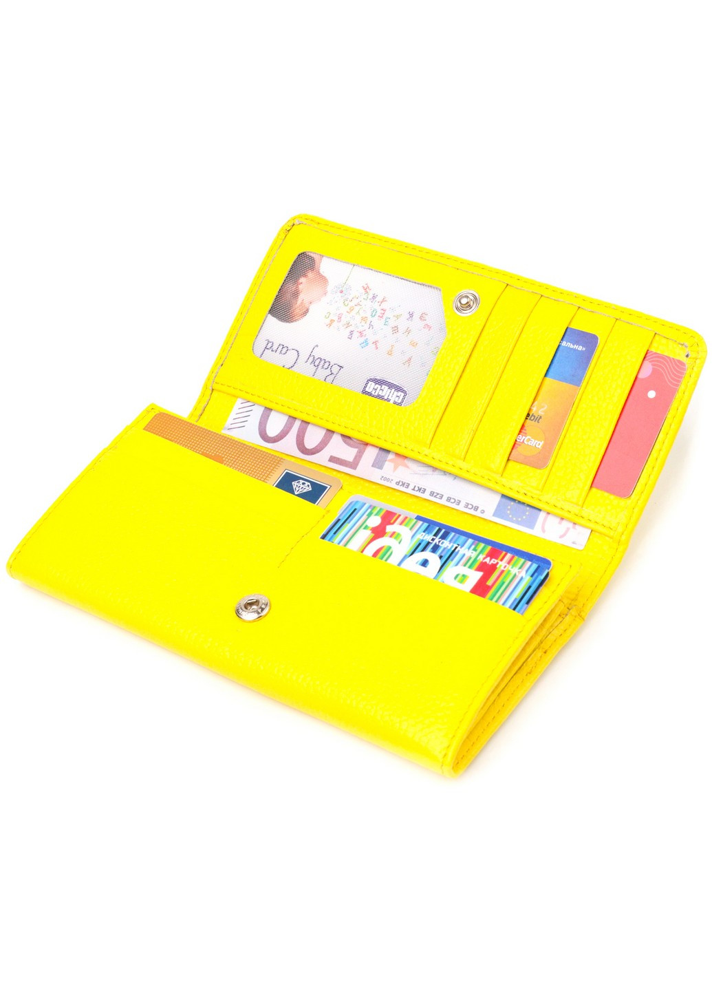 Жіночий шкіряний гаманець 19,19,6х2 см Canpellini (259247258)