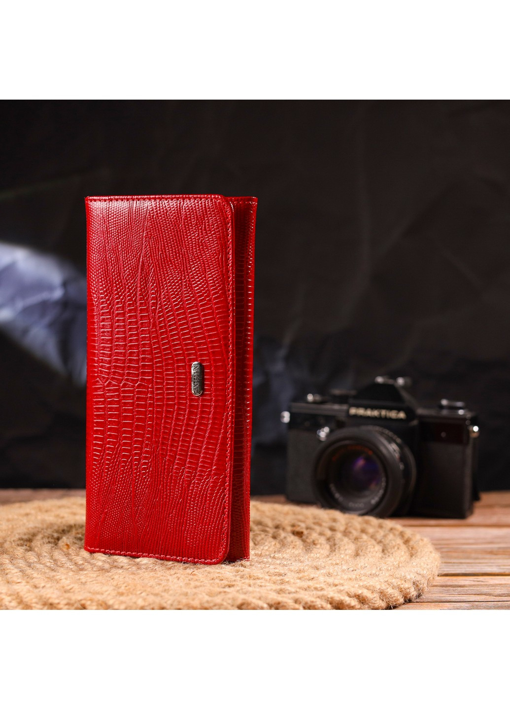 Жіночий шкіряний гаманець 19,19,6х2 см Canpellini (259247246)