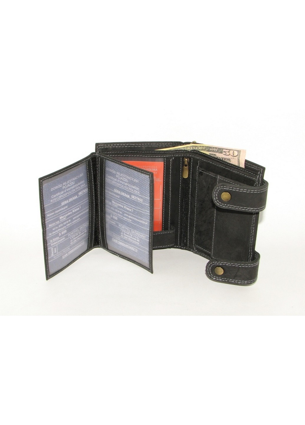 Чоловічий гаманець 13х10х2 см Always Wild (259247453)