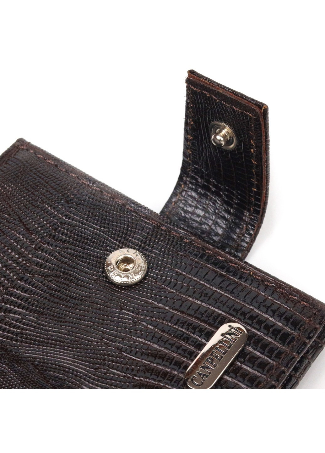 Мужской кожаный кошелек 11х8,3х1 см Canpellini (259246346)