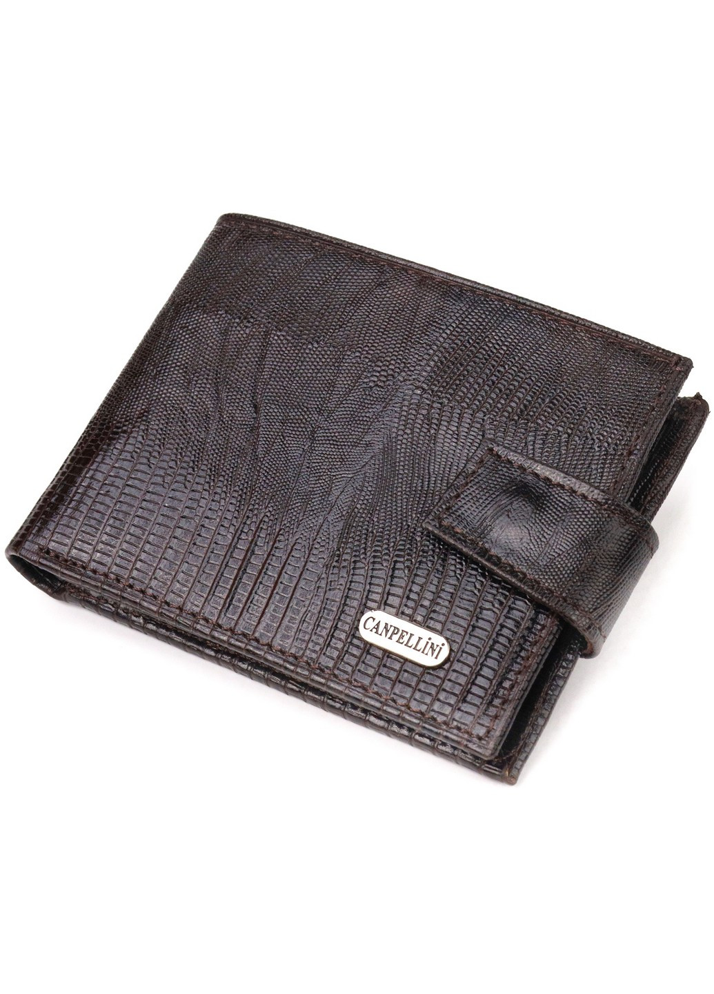 Мужской кожаный кошелек 11х8,3х1 см Canpellini (259246346)