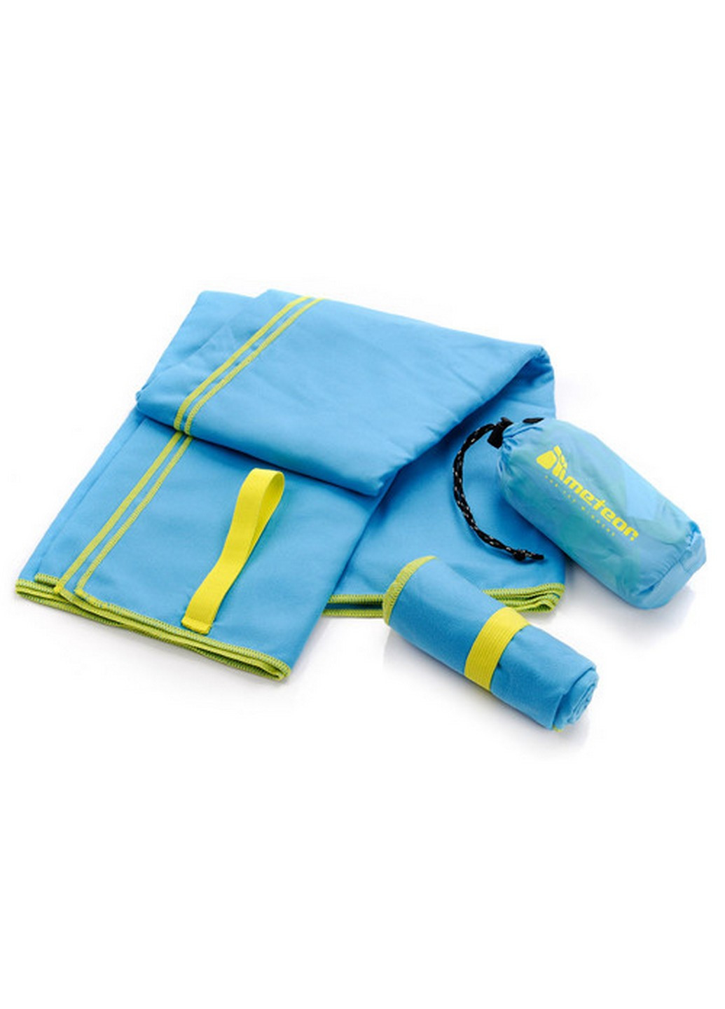 Meteor быстросохнущее полотенце 50х90 см голубой производство -