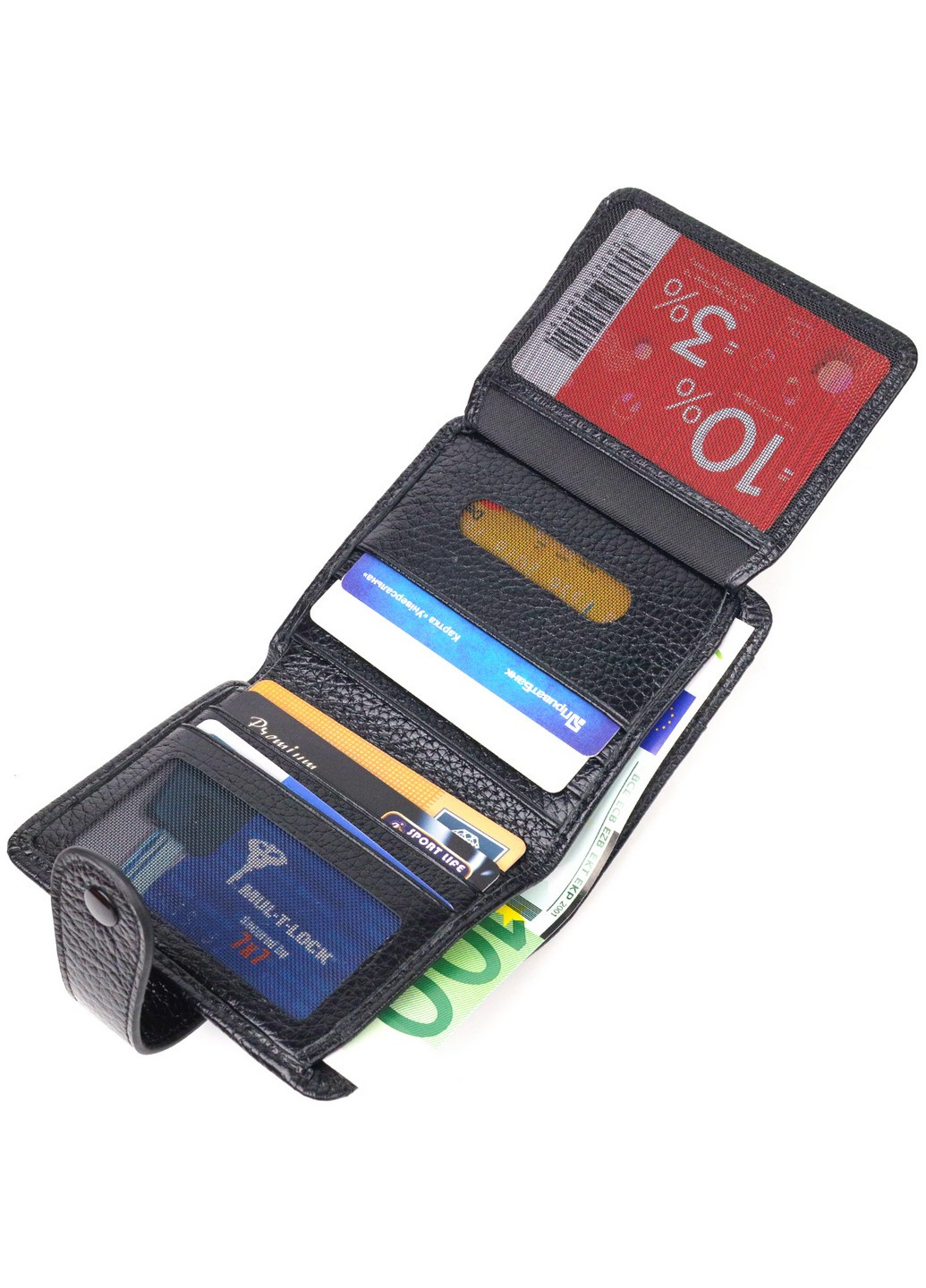 Шкіряний гаманець 10,6х9х1 см Canpellini (259247250)