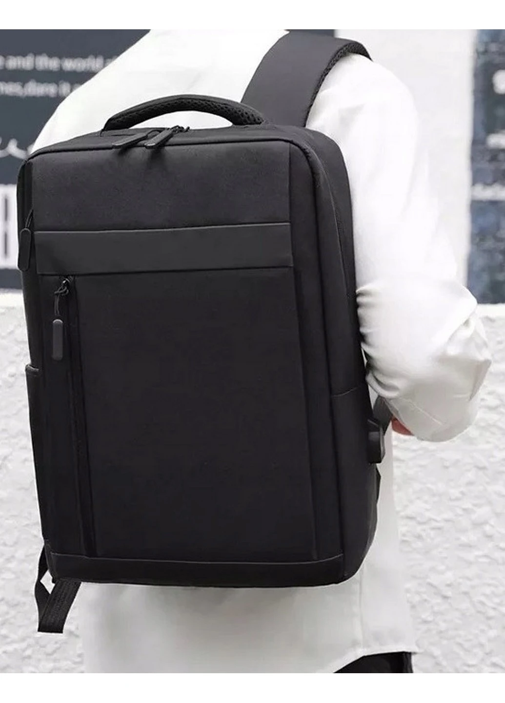 Невеликий рюкзак із відділом для ноутбука 14,1 дюймів port USB 29x41x10 см UNI (259246362)