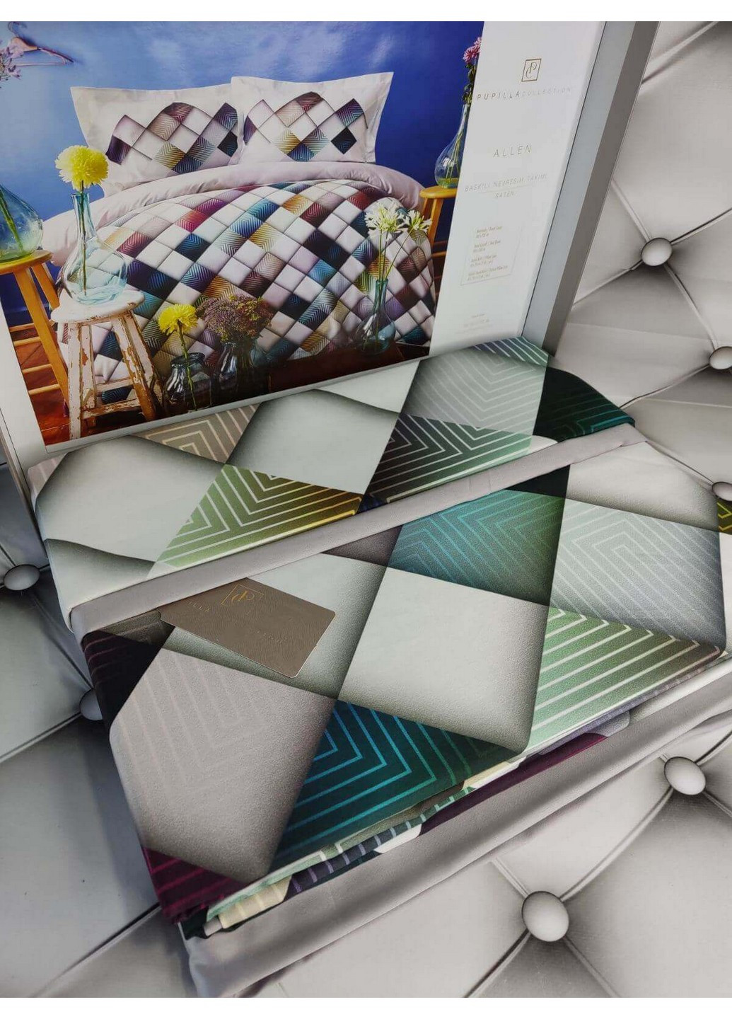 Комплект постельного белья Allen Евро Pupilla (259245504)