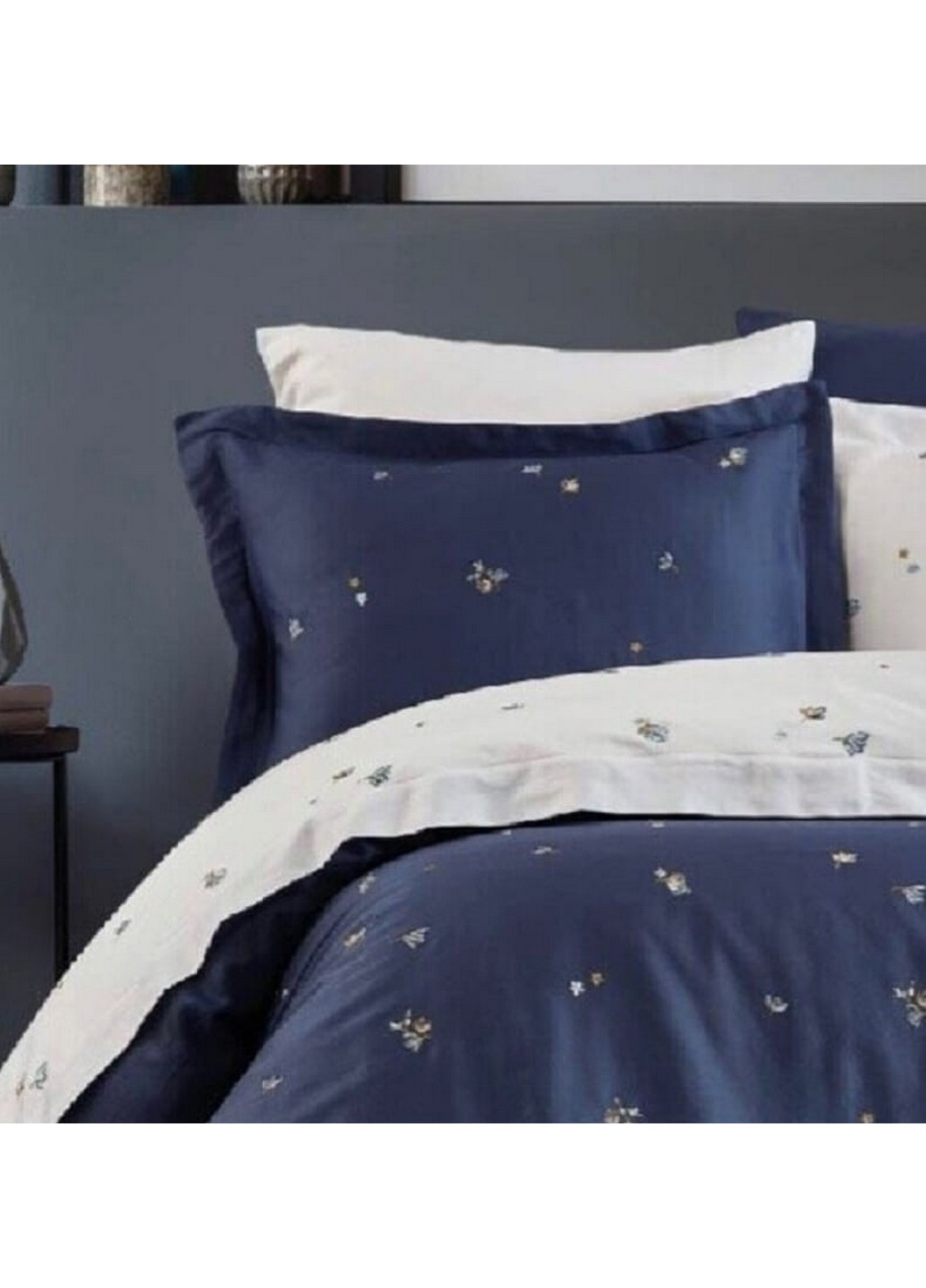 Комплект постільної білизни Safran з вишивкою Евро Dantela Vita (259245475)