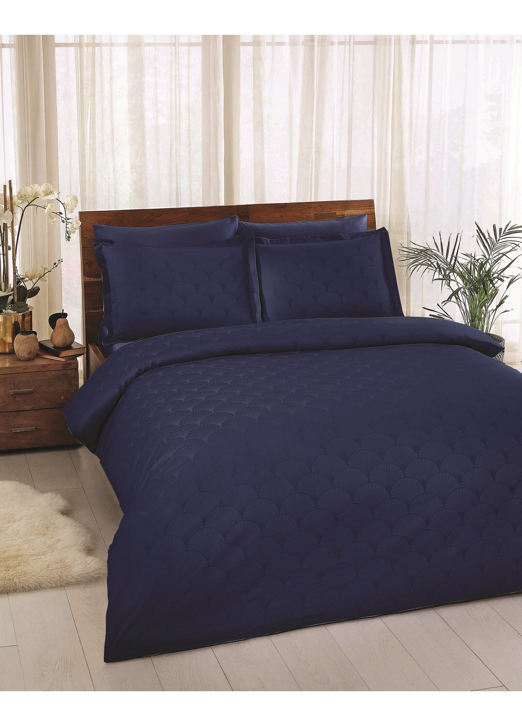 Комплект постільної білизни Cross Blue Евро Tac (259245838)