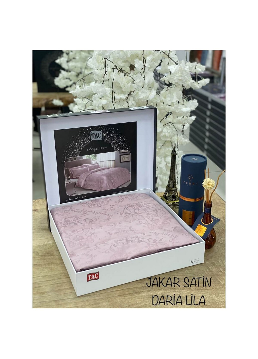 Комплект постільної білизни Daria Lilac Евро Tac (259244073)