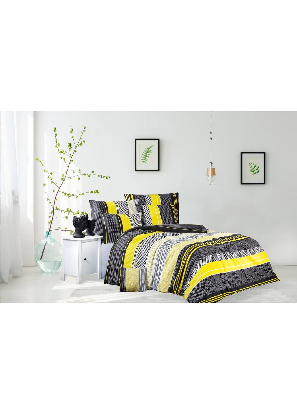 Комплект постільної білизни Zigo Yellow Евро Belizza (259245806)