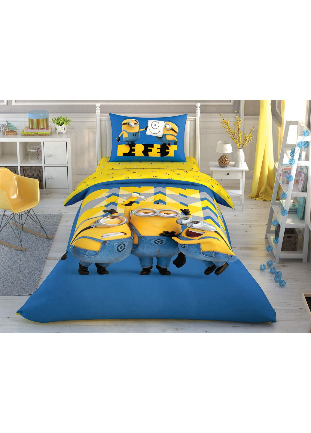 Комплект постельного белья Disney Minions Perfect Полуторный Tac (259244945)