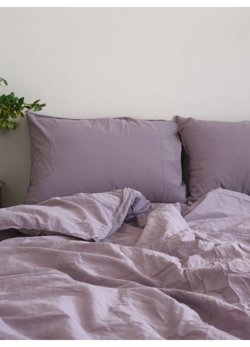 Комплект постельного белья Standart Naturel Violet Евро Limasso (259244489)