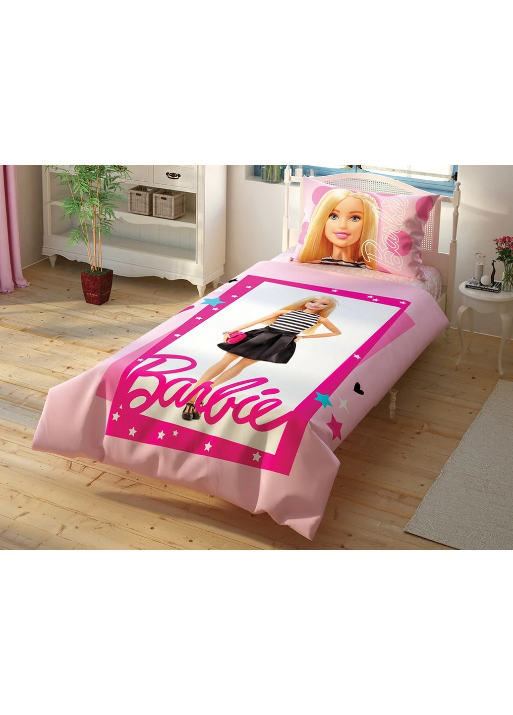 Постельное белье Disney Barbie Cek Полуторный Tac (259246020)