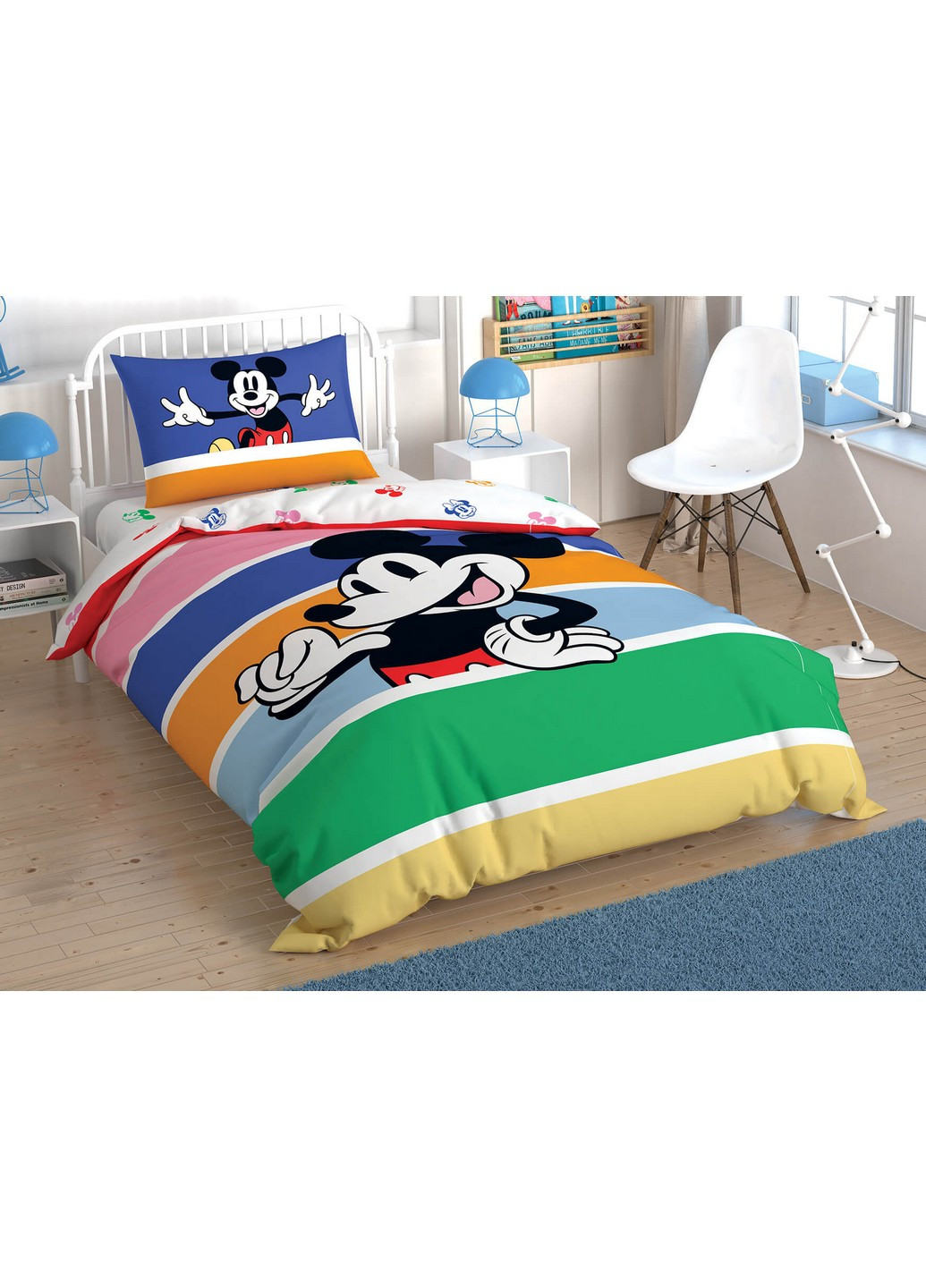 Постельное белье Disney Mickey Mouse Rainbow Полуторный Tac (259247043)