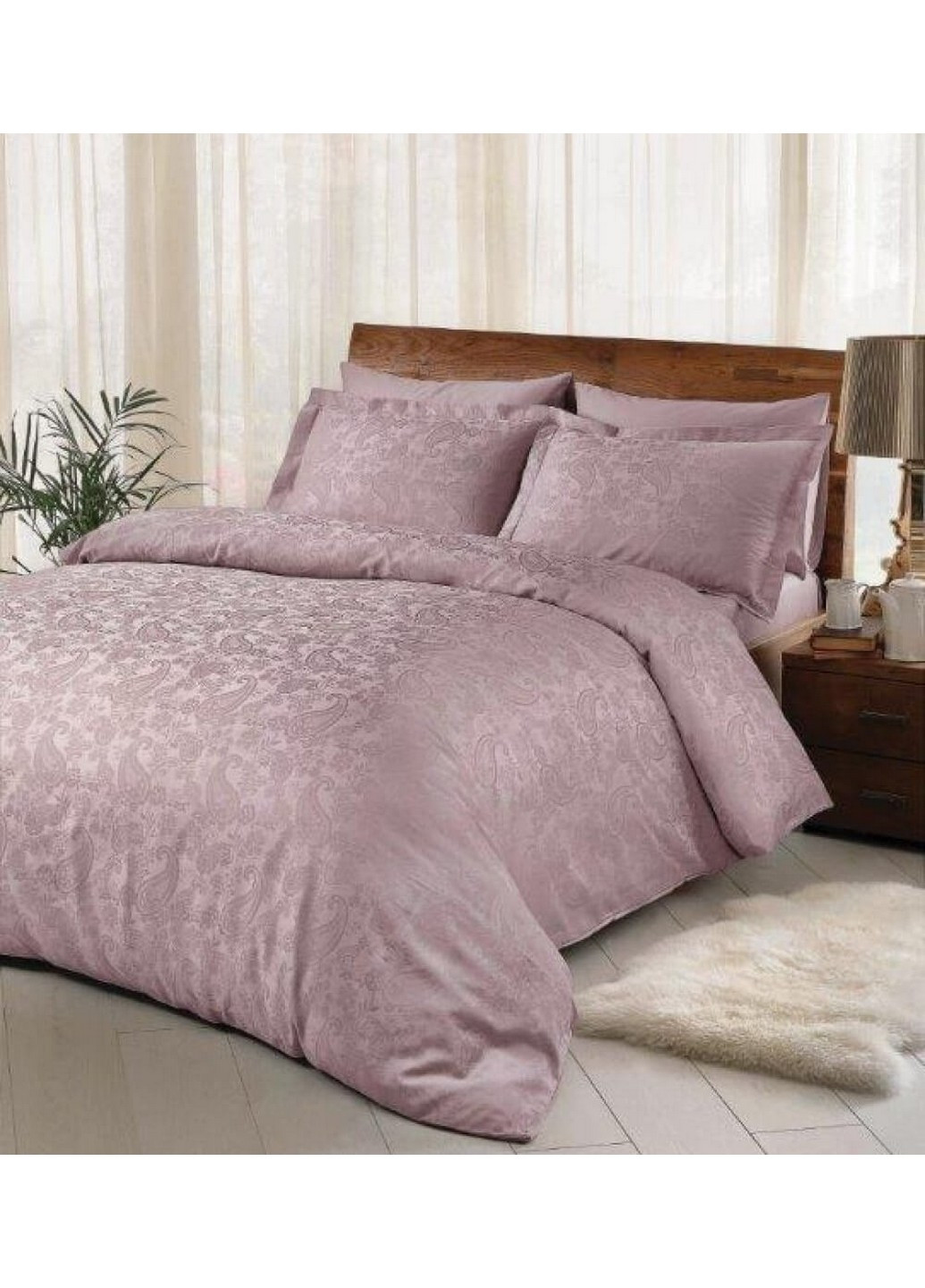 Постільна білизна Brinley Lilac Евро Tac (259247196)