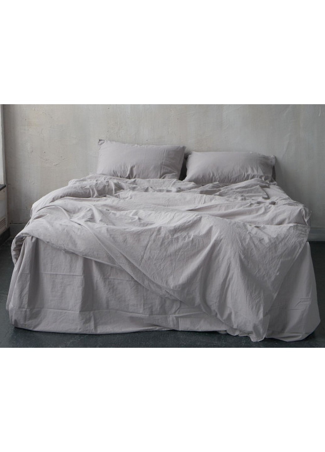 Постельное белье Standart Opal Grey Евро Limasso (259246537)