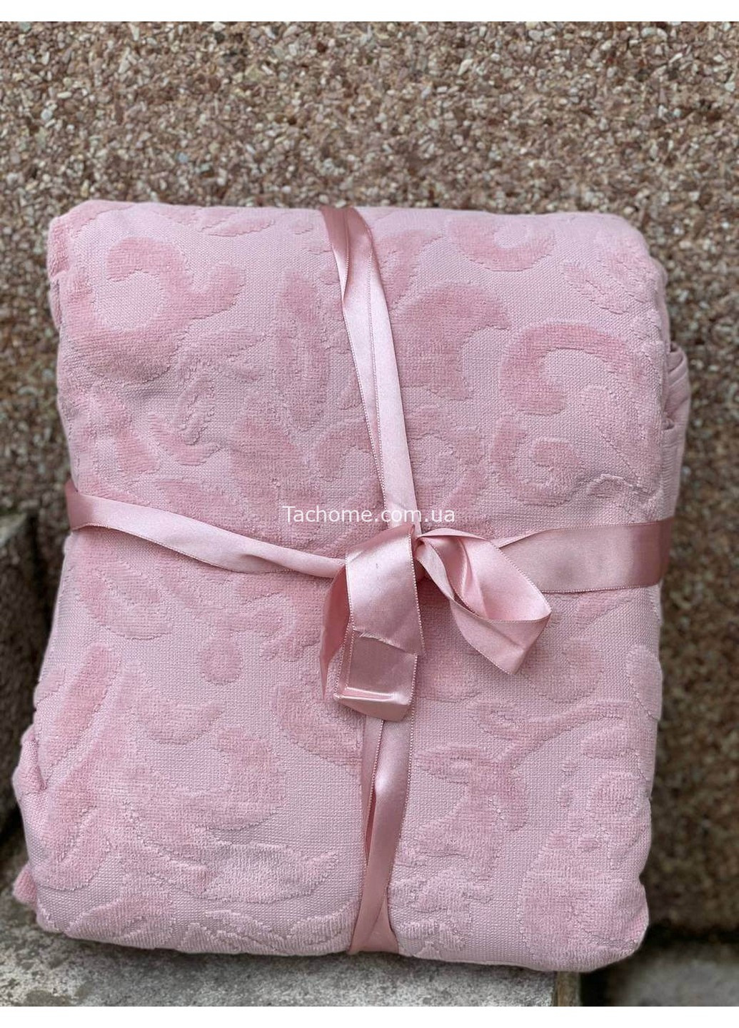 Махровая простынь-покрывало Lyon 200х220 см Tac (259246075)