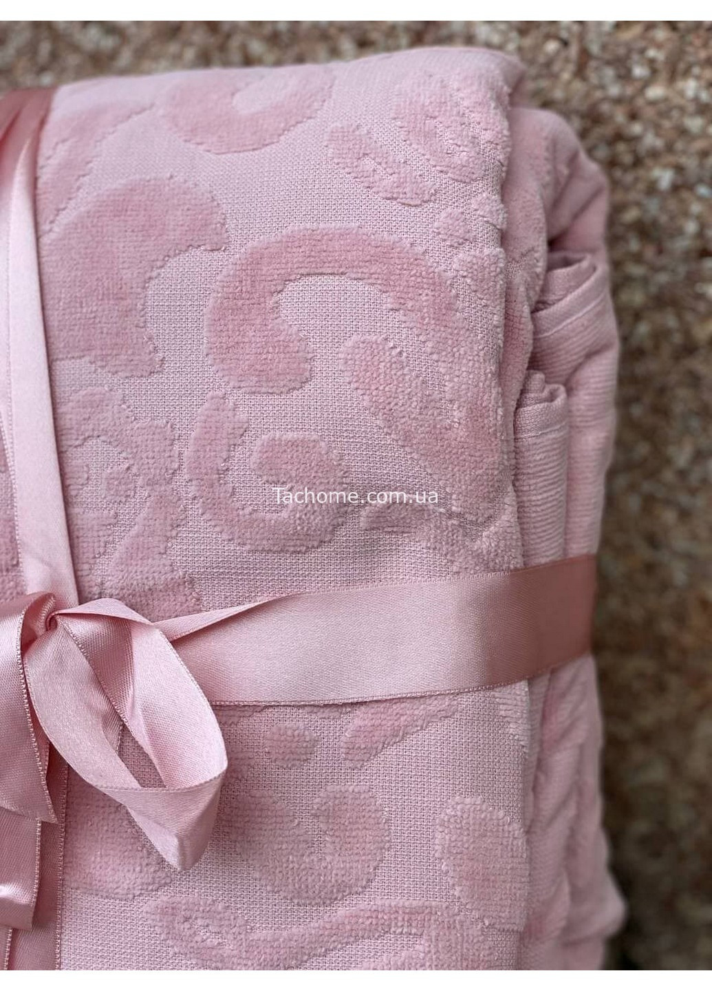 Махровая простынь-покрывало Lyon 200х220 см Tac (259246075)