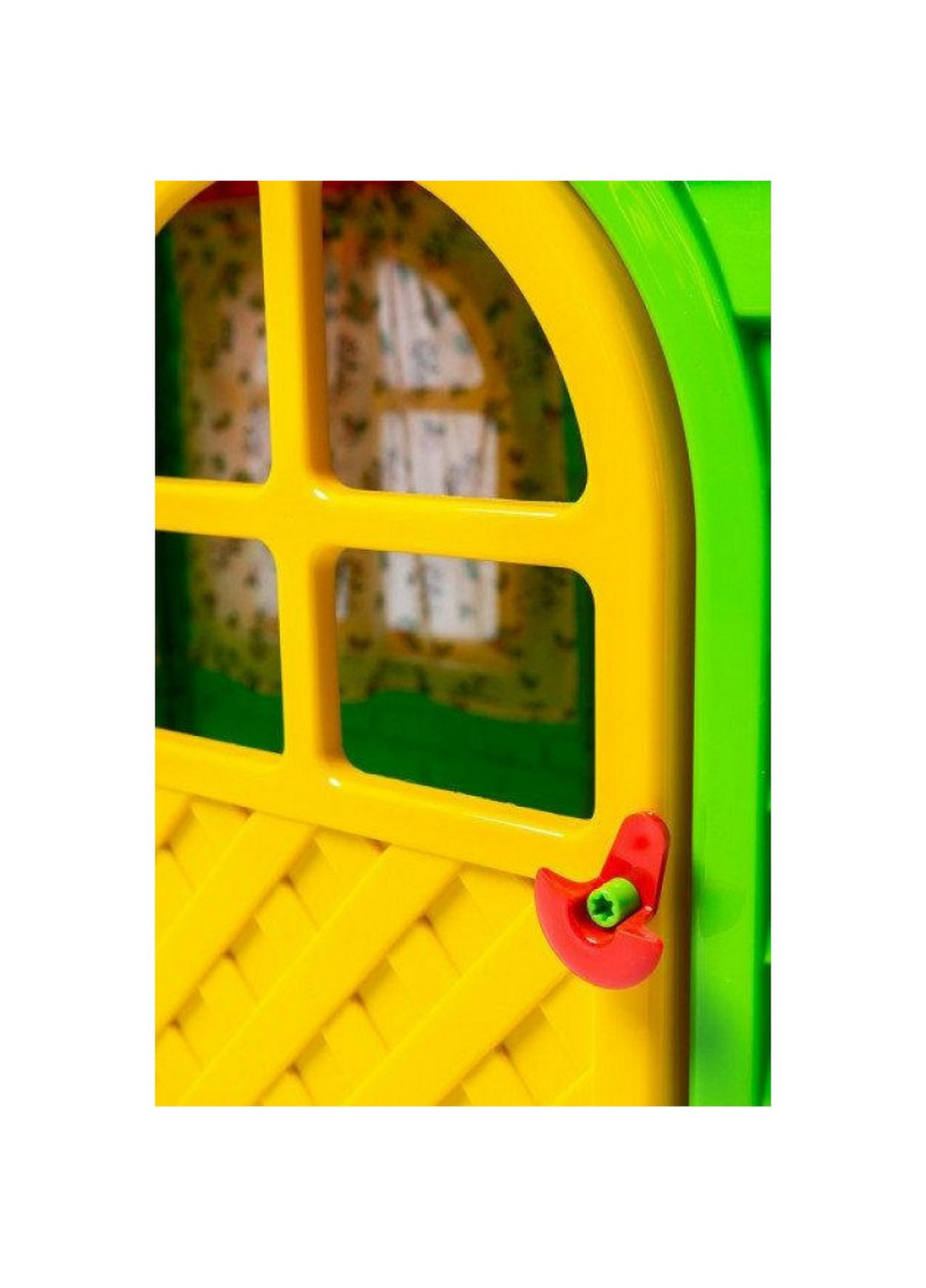 Дитячий іграшковий будиночок зі шторами 129х69х120 см Toys (259264281)