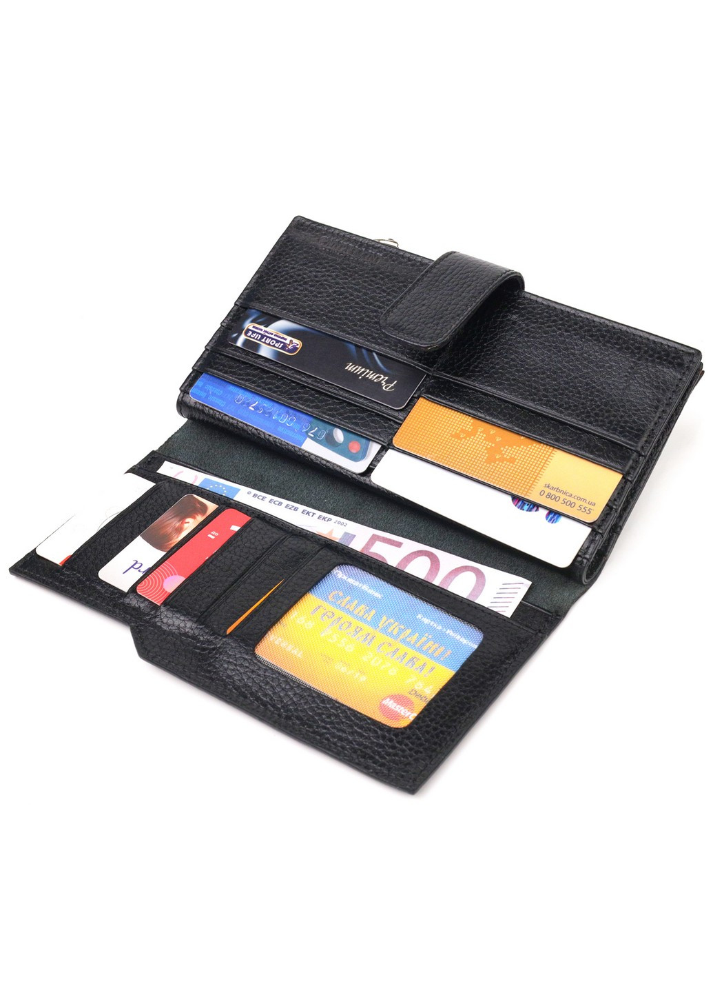 Жіночий шкіряний гаманець 10х18,7х2 см Canpellini (259263270)