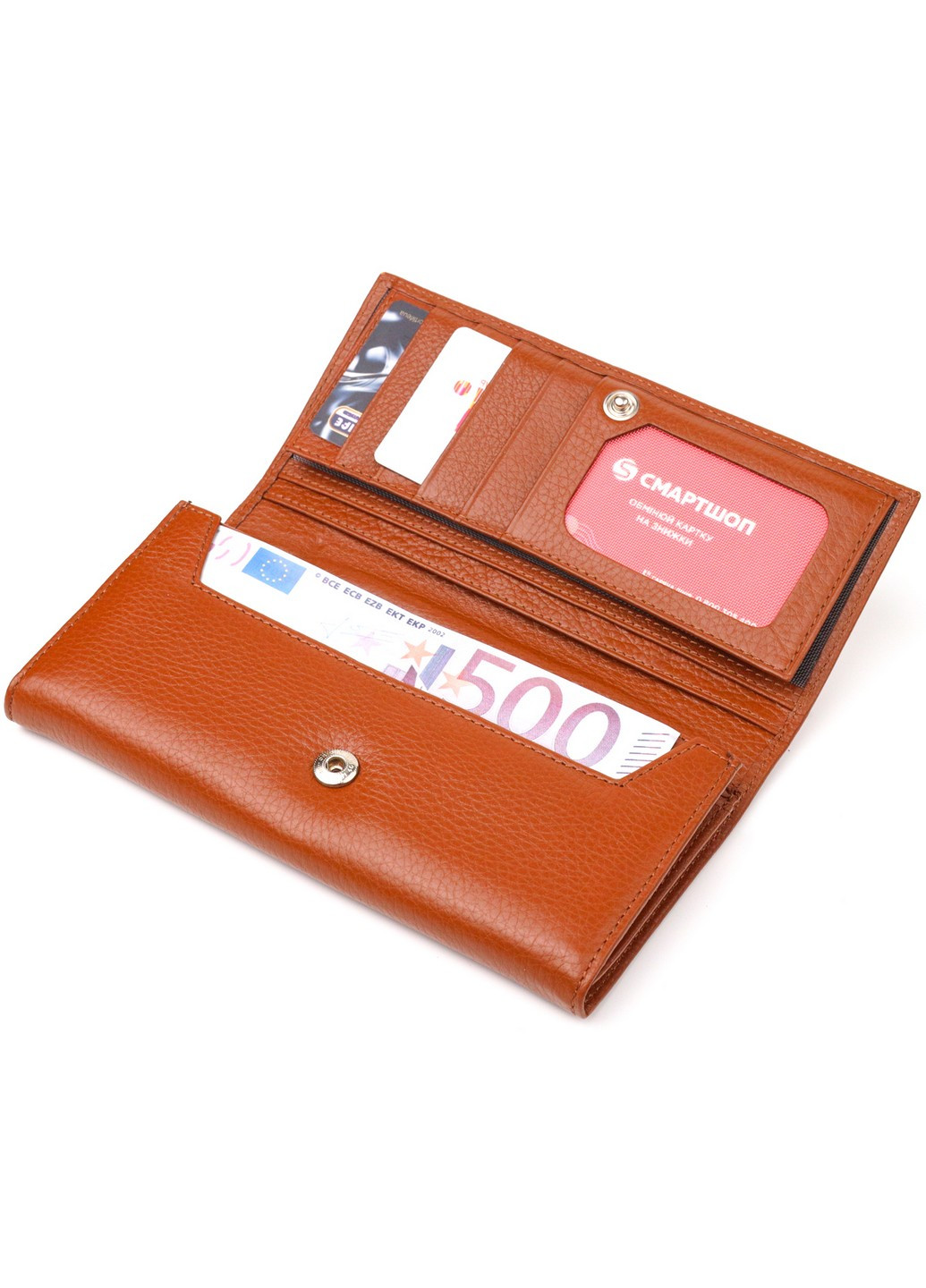 Жіночий шкіряний гаманець 19,2х10,2х2,5 см Canpellini (259264249)