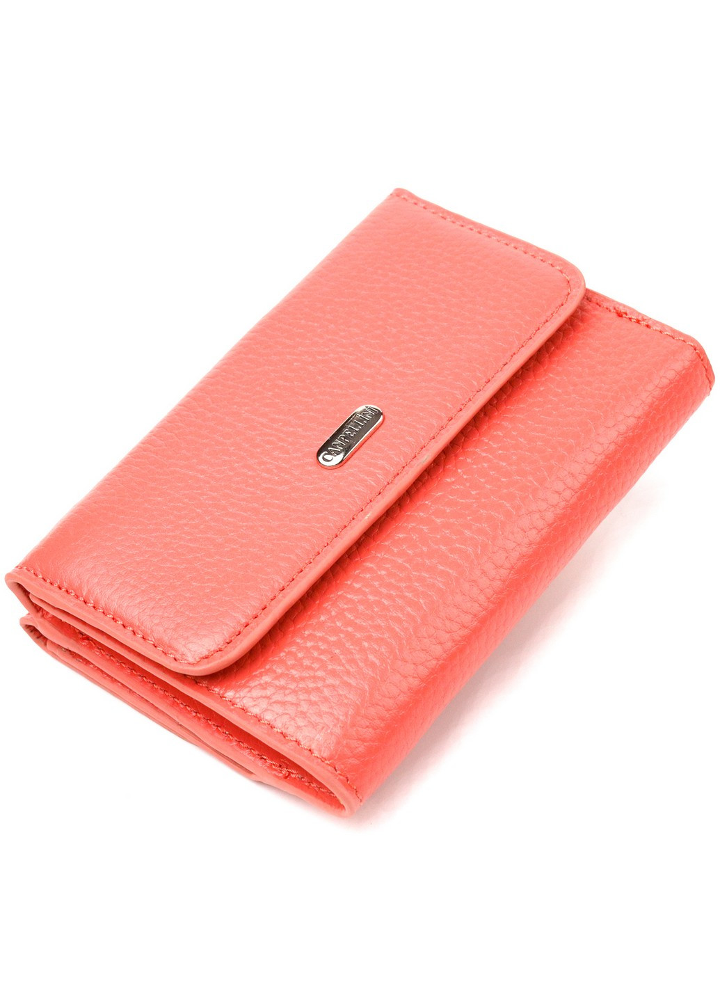 Жіночий шкіряний гаманець 12х8,7х1,5 см Canpellini (259264228)