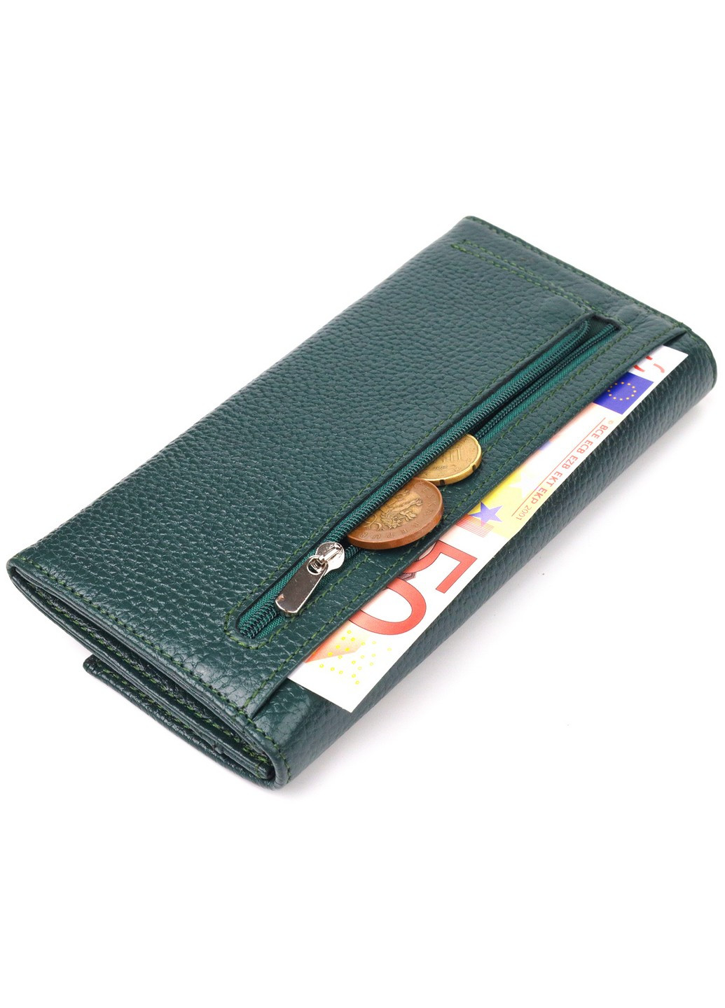 Жіночий шкіряний гаманець 19х9,2х2 см Canpellini (259265053)