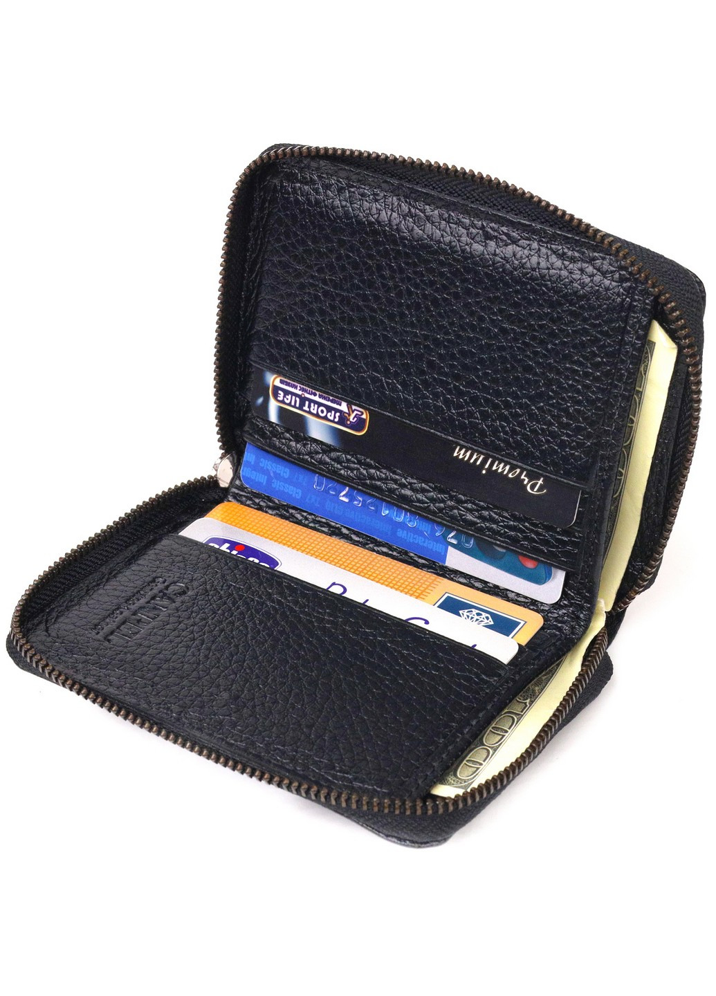 Шкіряний гаманець 10,8х8,5х2 см Canpellini (259263285)