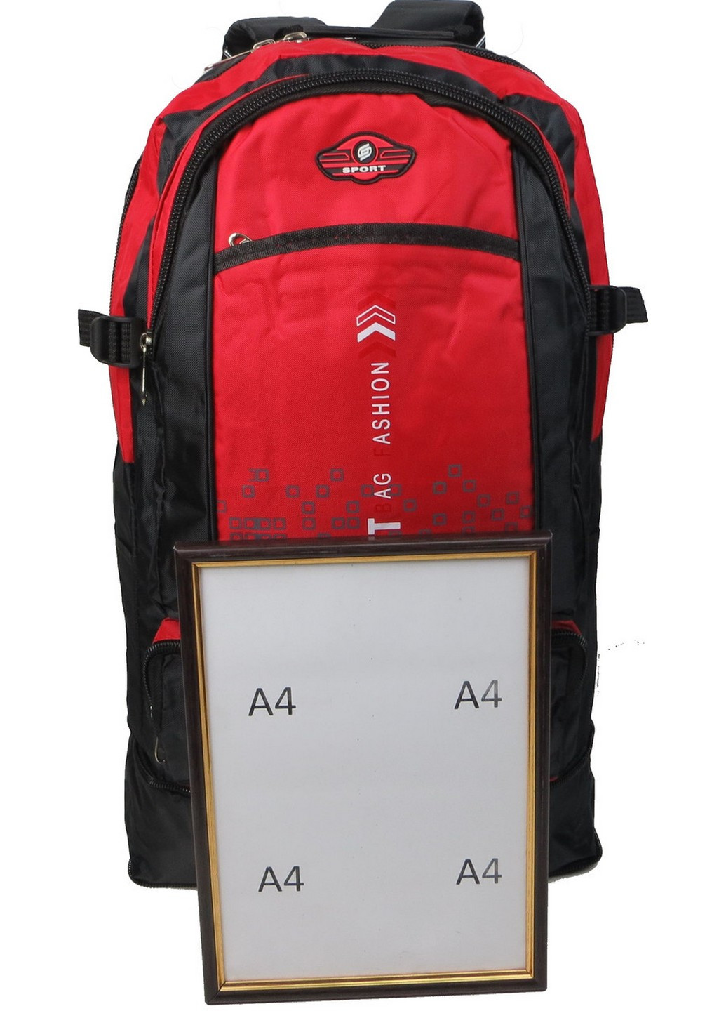 Туристический рюкзак с возможностью увеличения 50(60)x35x14 см Fashion (259264553)