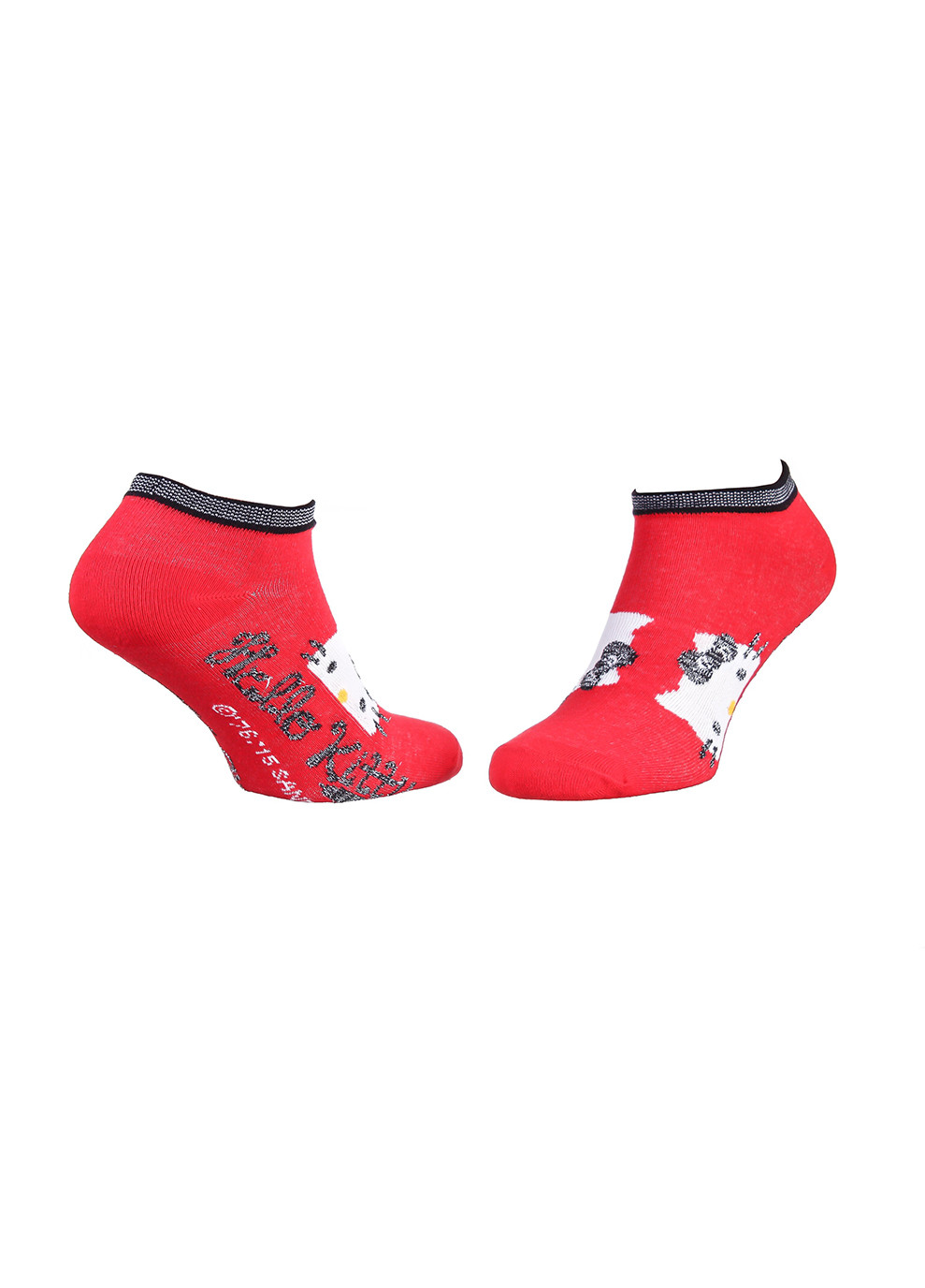Носки Socks 1-pack 36-41 red Hello Kitty (259296519)