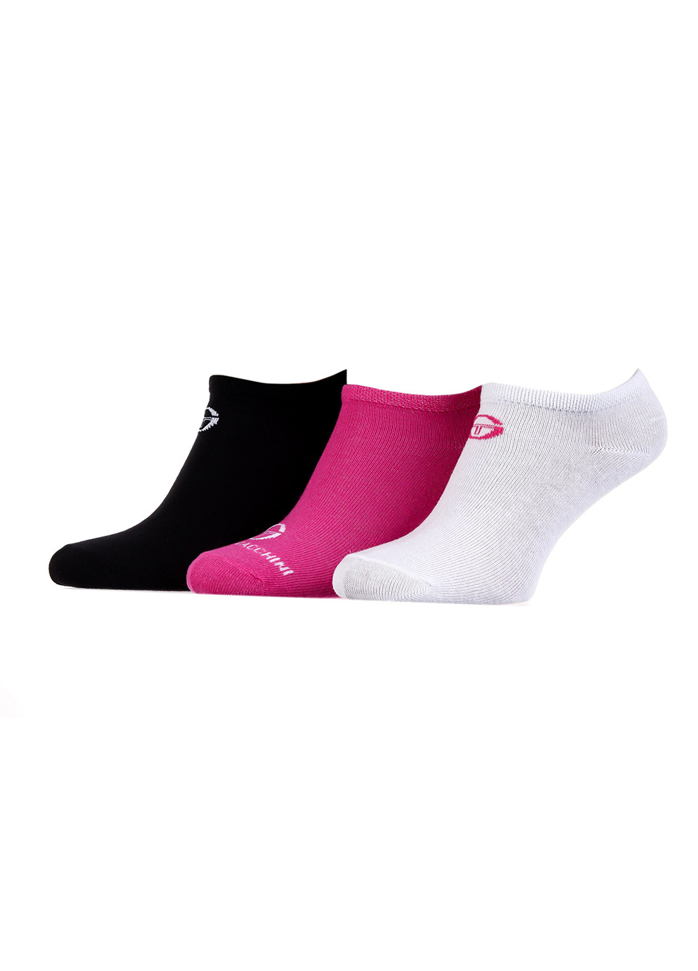 Шкарпетки 3-pack 36-41 black/white/pink Sergio Tacchini (259296236)