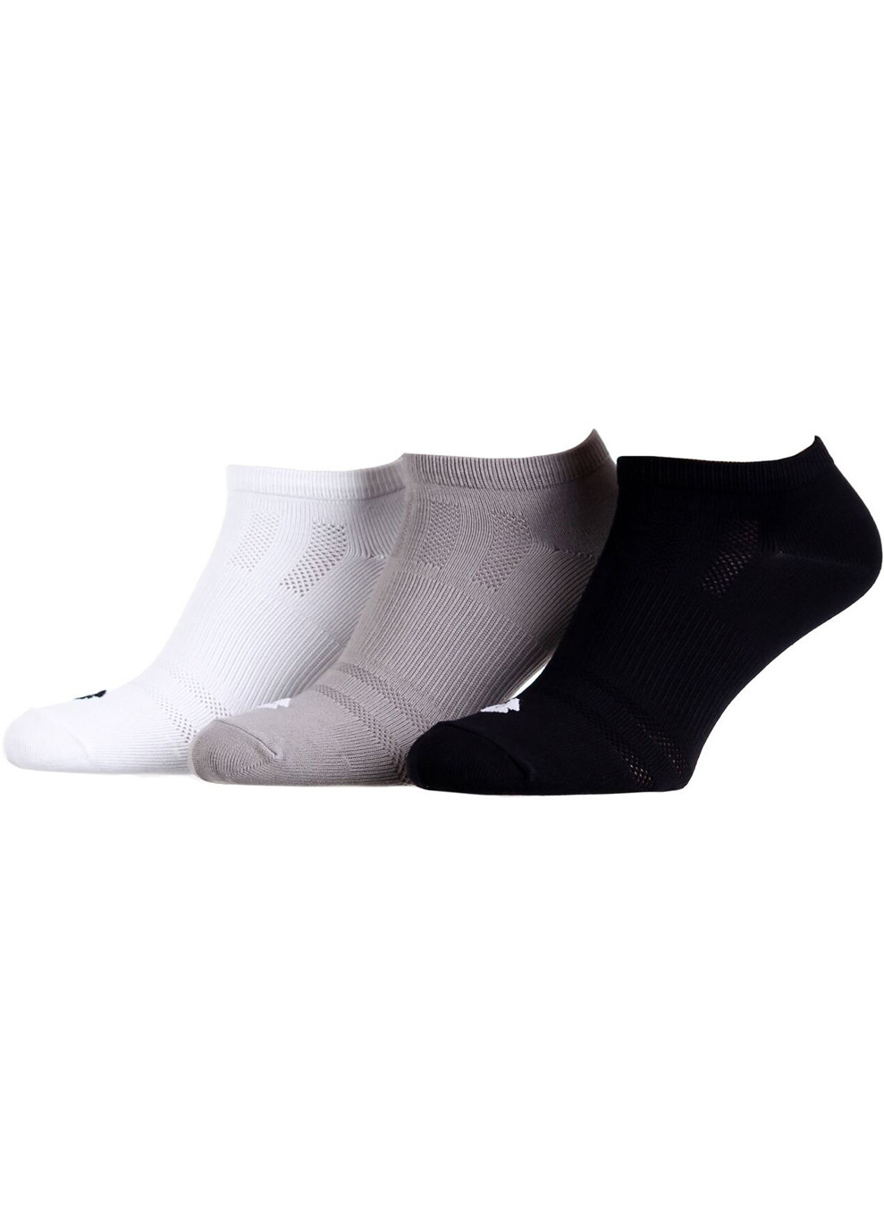 Чёрные носки 3-pack 36-41 black/grey/white Lotto (259296421)