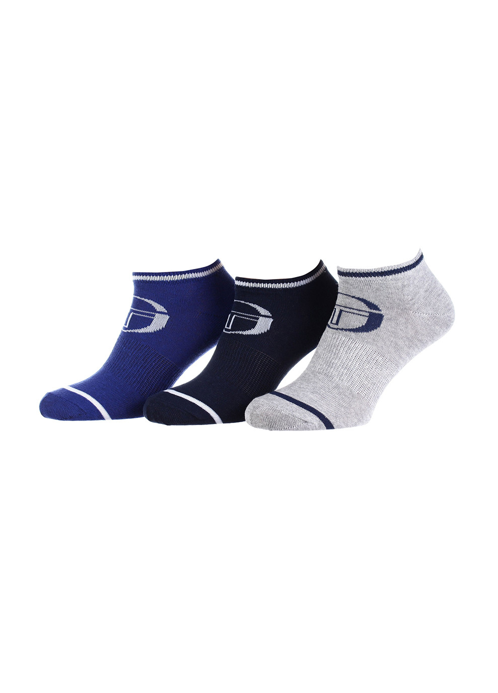 Шкарпетки 3-pack 36-39 blue/gray/black Sergio Tacchini (259296221)