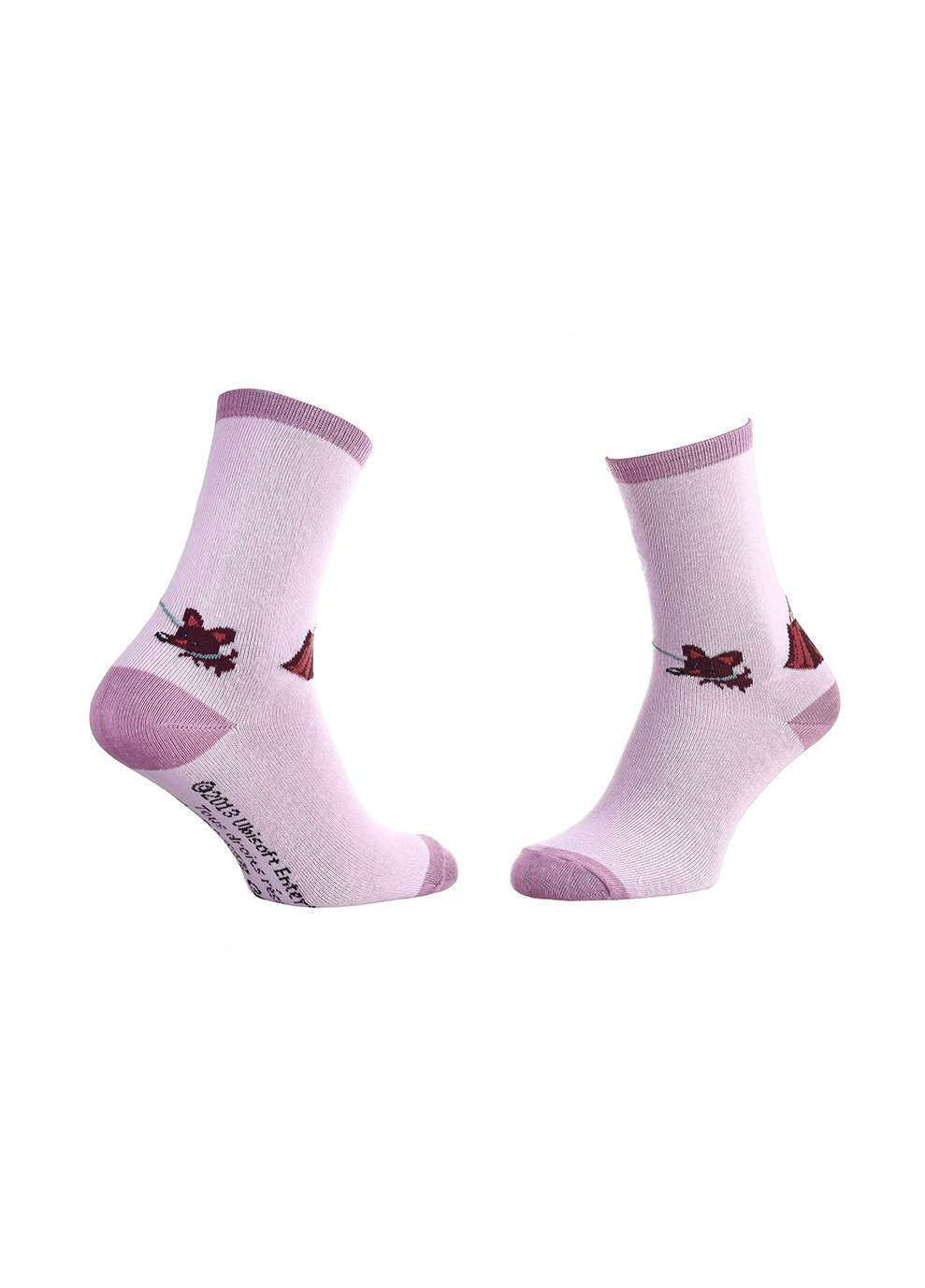 Рожеві шкарпетки rabbit cretin rabbit in bikini 1-pack 35-41 pink Rabbids Invasion (259296707)