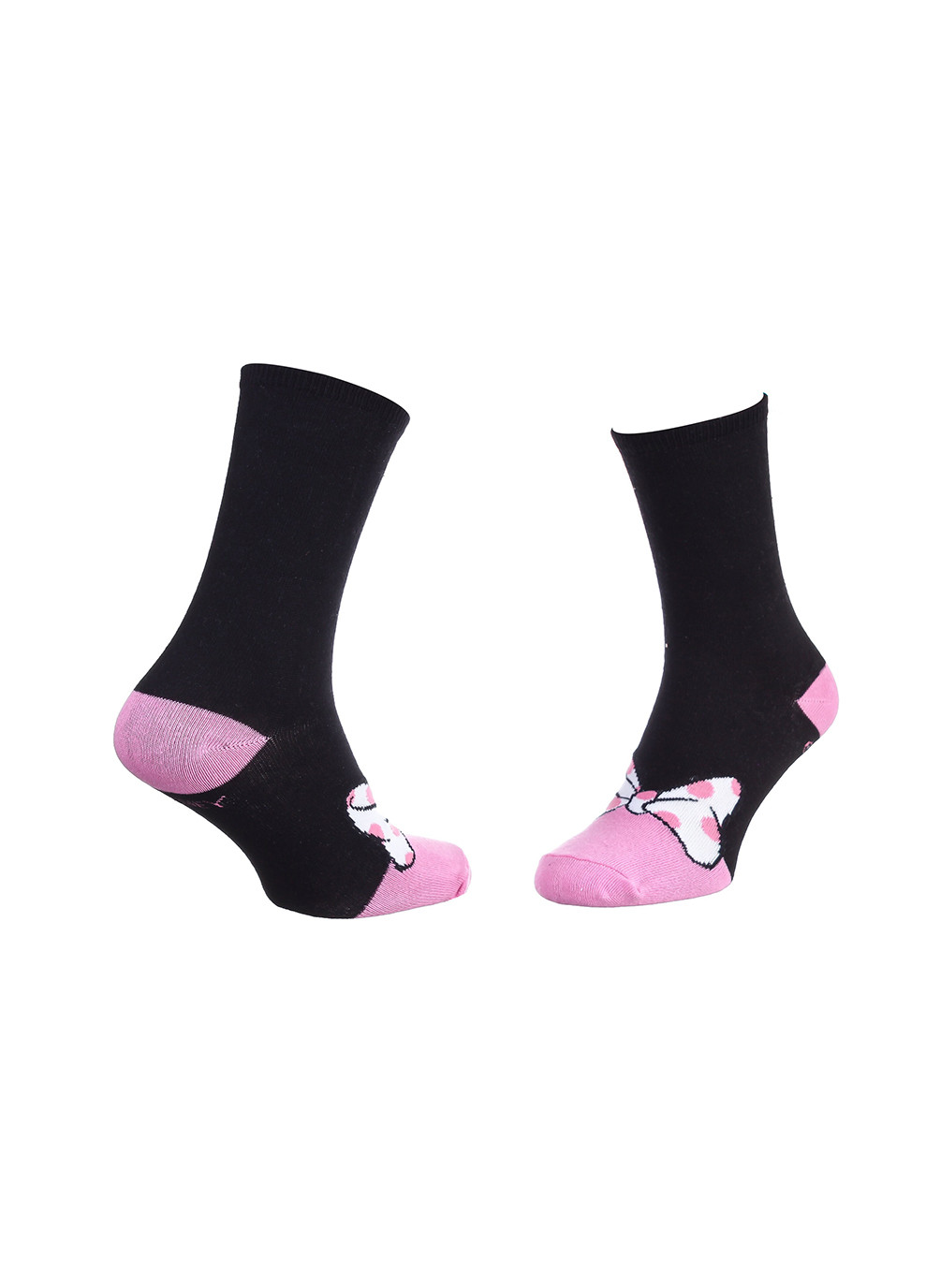 Чорні шкарпетки minnie npeud 1-pack 36-41 black/pink Disney (259296490)