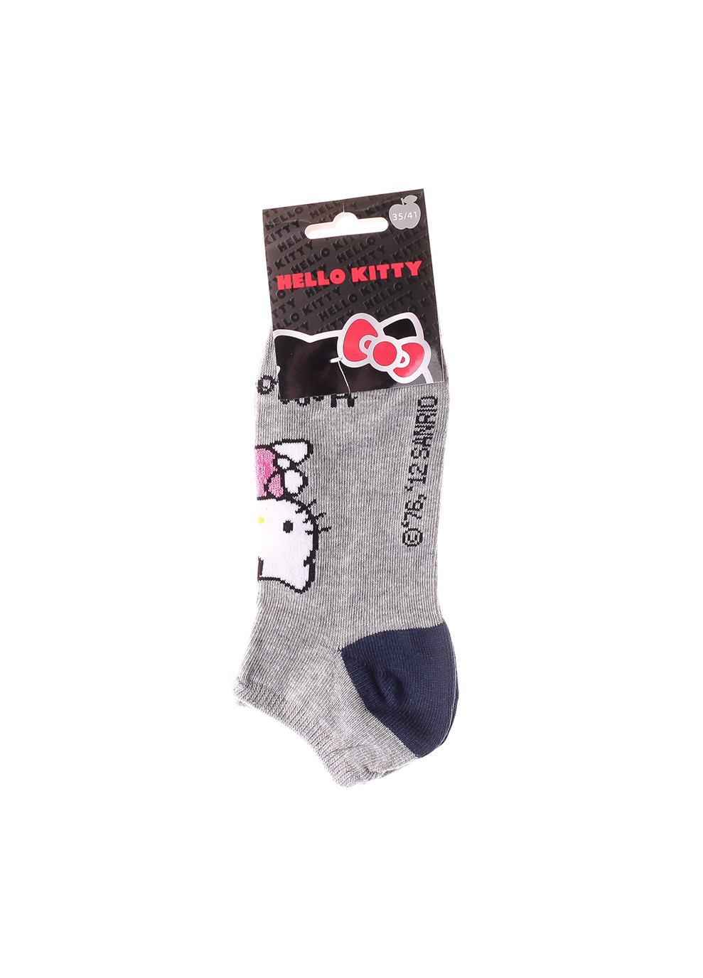 Шкарпетки Court 1-pack 35-41 gray/birch Hello Kitty (259296551)