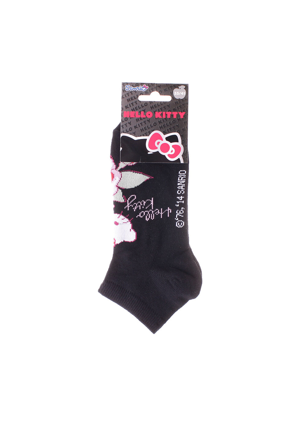 Шкарпетки Hk Rose 1-pack 35-41 black Hello Kitty (259296550)
