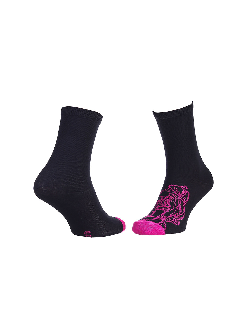 Чорні шкарпетки princess aurore 1-pack 36-41 black/purple Disney (259296498)