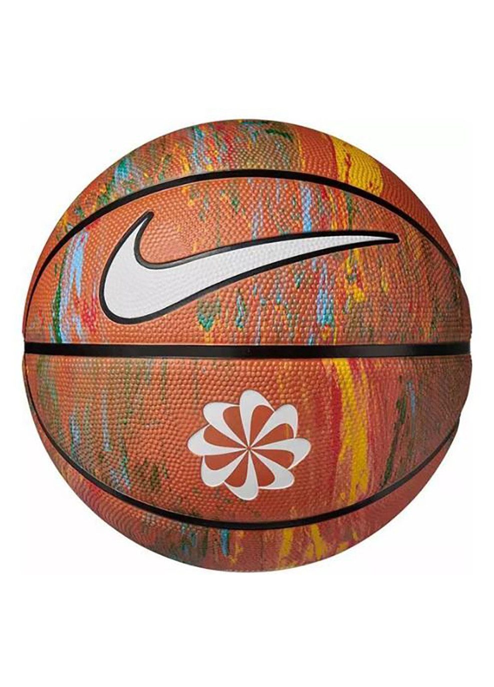 Мяч баскетбольный Everyday Playground 8P Next Nature р. 7 Multi/Amber/Black/White Nike (259296593)