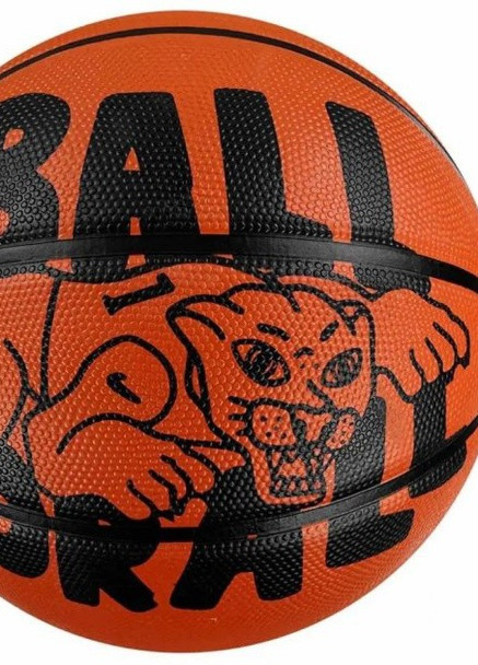 Мяч баскетбольный EVERYDAY PLAYGROUND 8P GRAPHIC DEFLATED Amber/Black size 6 Nike (259296460)