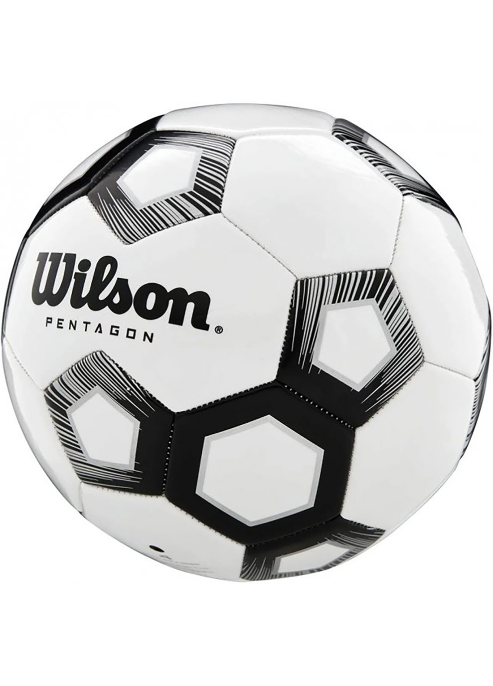 М'яч футбольний Pentagon white/black size 5 Wilson (259296312)