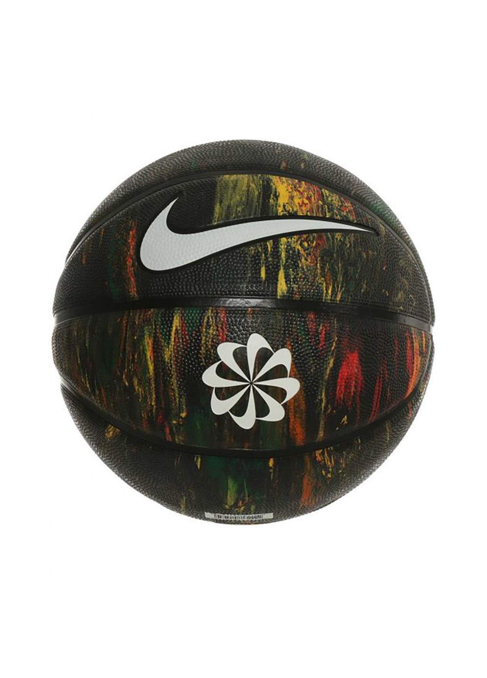 Мяч баскетбольный EVERYDAY PLAYGROUND 8P NEXT NATURE DEFLATED MULTI/BLACK/BLACK/WHITE size 6 Nike (259296596)