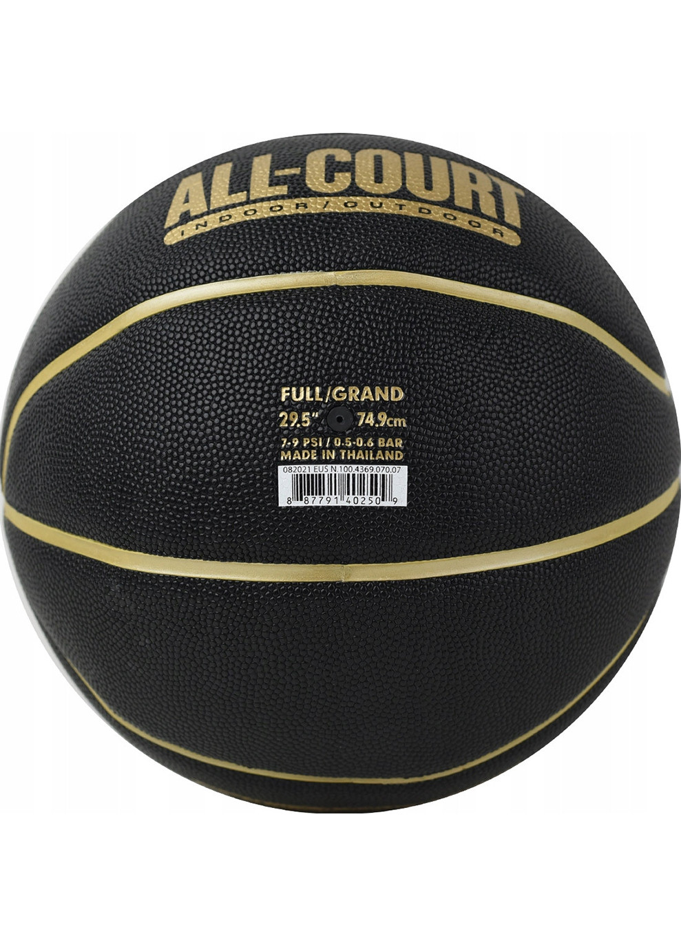 М'яч баскетбольний Everyday All Court 8P р. 7 Black/Metallic Gold/Black/Metallic Gold Nike (259296595)