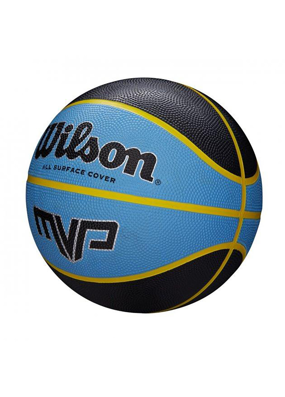 М'яч баскетбольний MVP 295 Size 7 Black/Blue Wilson (259296306)