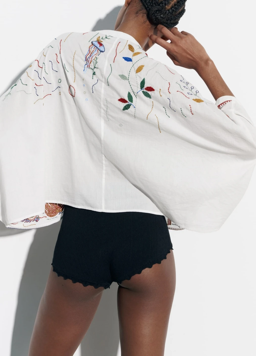 Белая блуза Zara