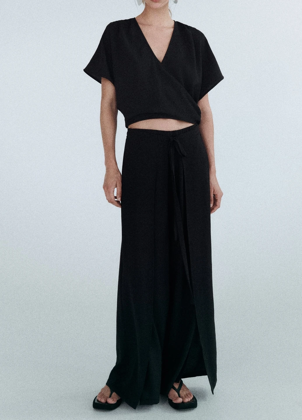 Чорна блуза Zara